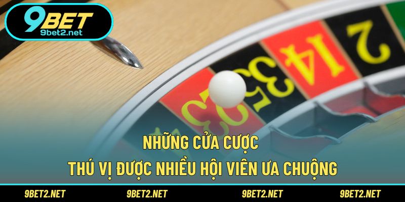 Những cửa cược thú vị được nhiều hội viên ưa chuộng